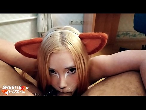 ❤️ Kitsune залгих дик, булэг нь түүний аманд Порно видео манайд ﹏